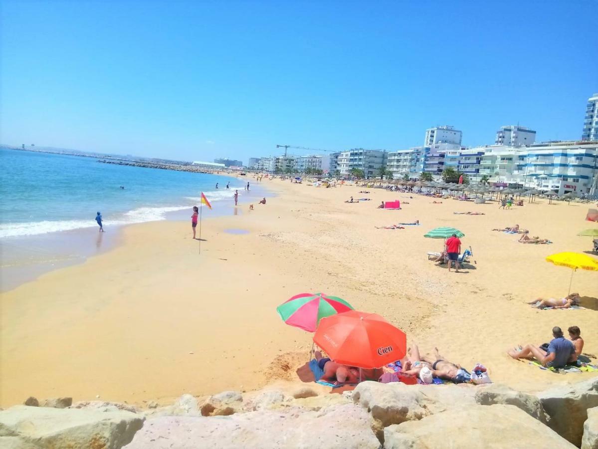 Atlantico 8- Vista Mar, Ar-Condicionado, 80Mt Praia, Wifi Quarteira Exterior foto